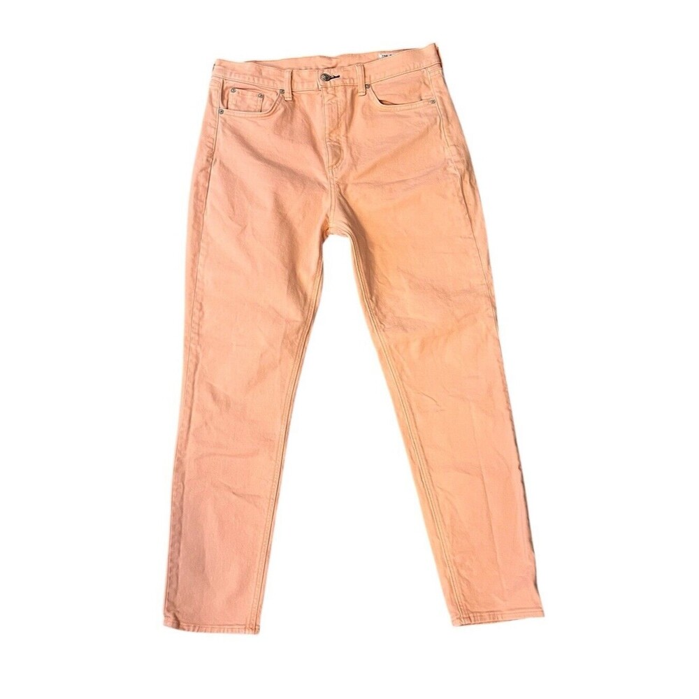 Rag & Bone High Rise Skinny Jeans Women's Sz 30 Peach Prairie Sun